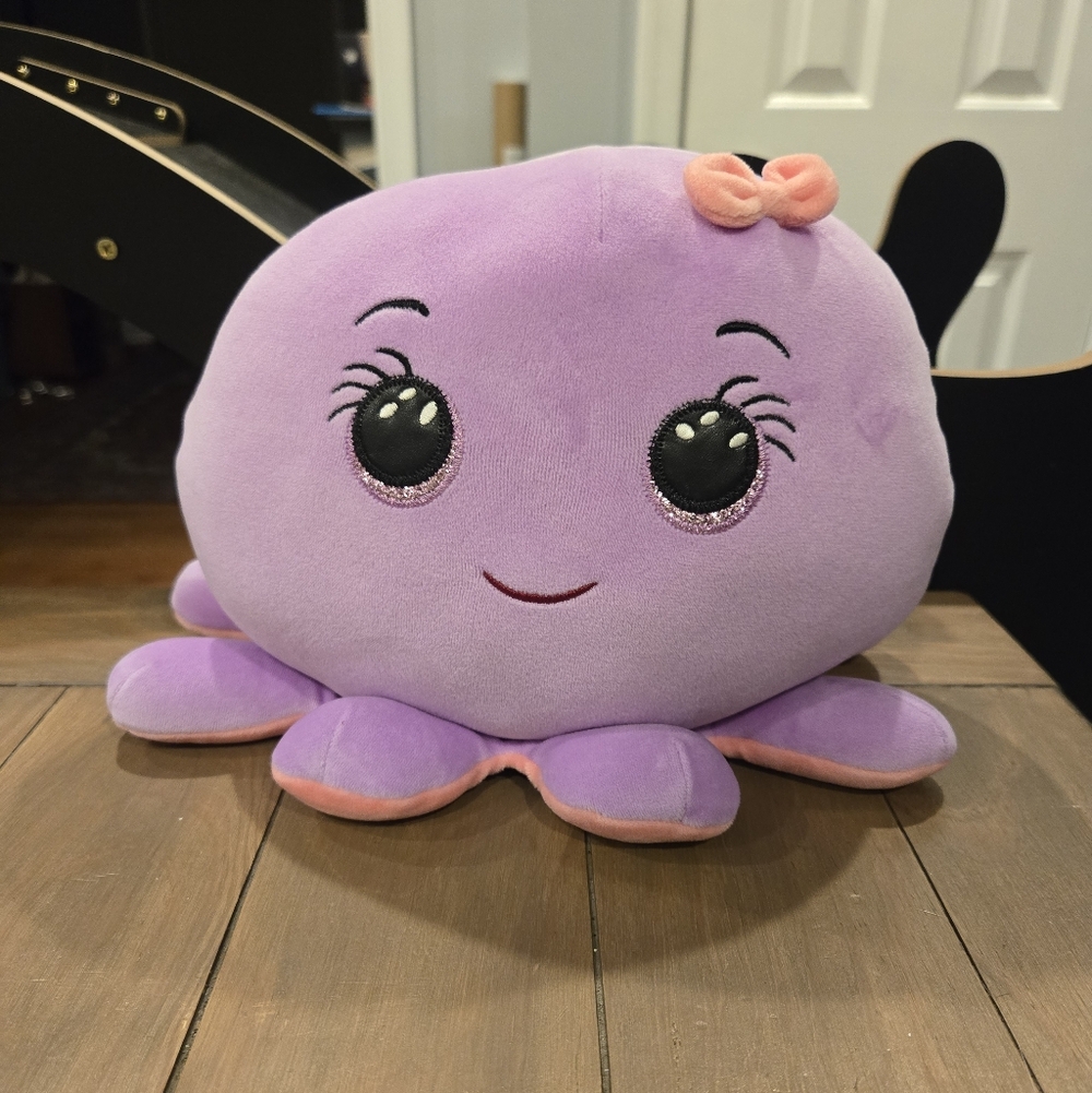 Ty Octavia Purple Plush Octopus Toy